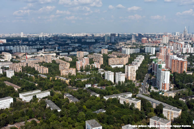 Вид на улицу Маршала Тухачевского и улицу Живописная. Фото: М. Коротаев